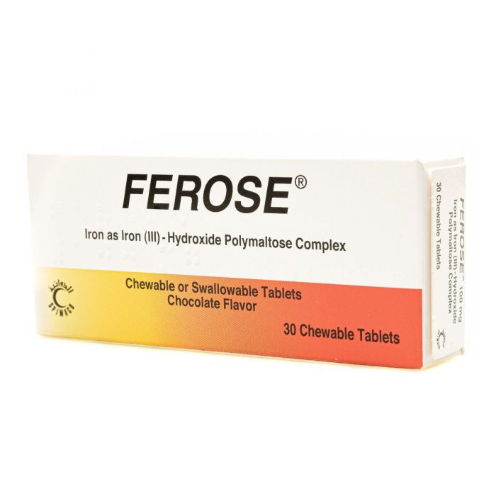 Ferose 100 Mg 30 Tab